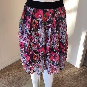 FREEWAY Pink Multi With Cut outs size M skirt
